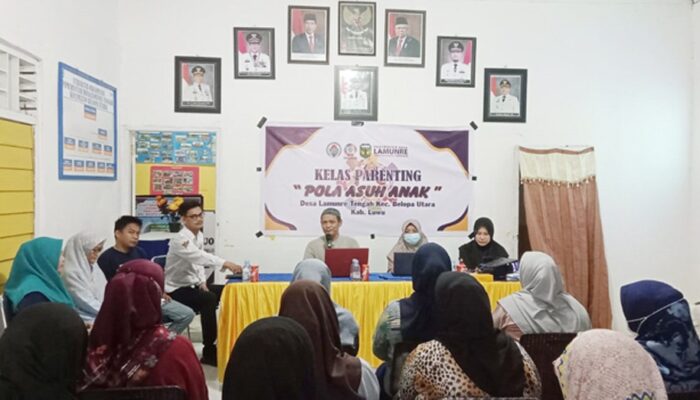 Pertama di Luwu, Lamunre Tengah Gelar Kelas Parenting