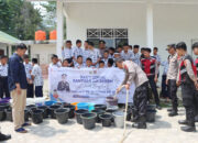 HUT Ke-72 Humas Polri, Polres Luwu Salurkan Bantuan Air Bersih ke Pondok Pesantren