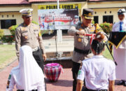 Pimpin Upacara Penerimaan Calon Anggota PKS, Kapolres Luwu : Bentuk Pembinaan Generasi Muda