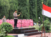 Kapolda Sulsel Pimpin Upacara Kenaikan Pangkat dan Sambut Tindak Ops Damai Cartenz BKO Polda Papua