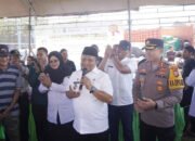 Kawal Stabilitas Harga dan Ketersediaan Stok Bapokting, Kapolres Luwu Hadiri Gerakan Pangan Murah