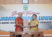 Sertijab, Basmin Ucapkan Selamat Datang, Penjabat Bupati : Siap Melanjutkan Membangun Kabupaten Luwu