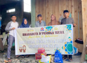 Bharaduta Polres Luwu Berbagi Sembako dengan Warga Kurang Mampu Serta Buka Puasa Bersama