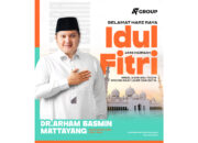 Calon Bupati Luwu, Arham Basmin Mengucapkan Selamat Hari Raya Idul Fitri 1445 H