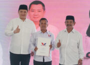 Serahkan Rekomendasi, Partai Perindo Resmi Usung ABM-Rahmat di Pilkada Luwu
