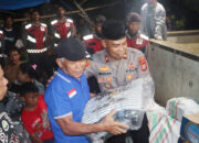 Sigap! Polres Luwu Salurkan Bantuan dan Tinjau Langsung Kondisi Korban Kebakaran di Desa Salubua