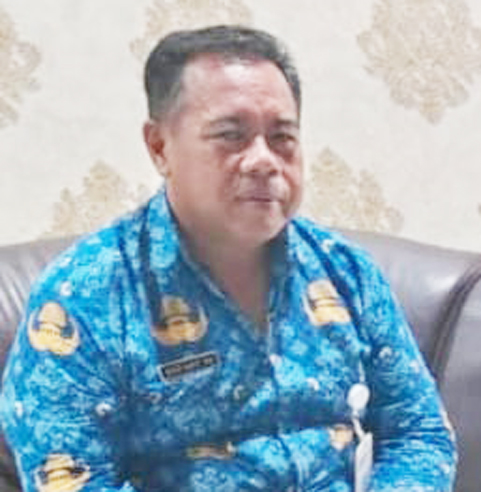 Sekertaris KPU Parigi Moutong Andi Arif Syawelani S,.Sos.,M.Si, di temui awak media di rukerjanya Selasa (20/5).