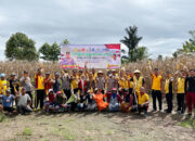 Dorong Swasembada Pangan 2025, Polres Luwu Menyatu dalam Panen Raya di Desa Libukang