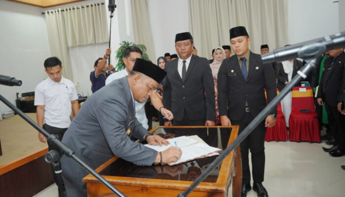 Lantik 72 Pejabat, Bupati Luwu Tegaskan Komitmen Integritas dan Kinerja