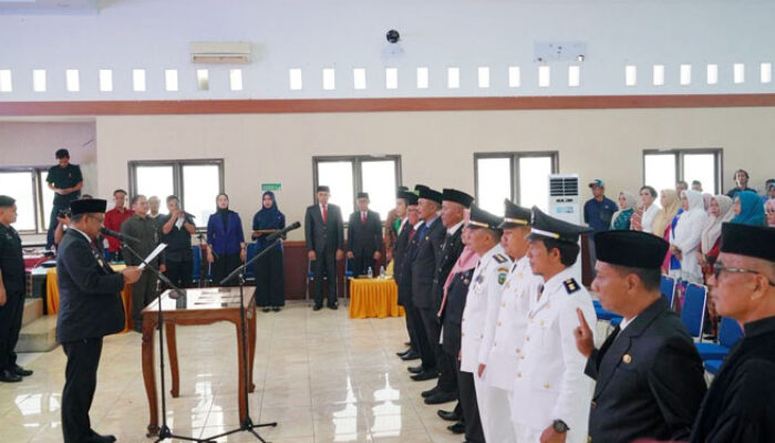 Lantik Pejabat Baru, Bupati Luwu Minta OPD Strategis Perkuat Pariwisata, Perikanan hingga Ketertiban Daerah