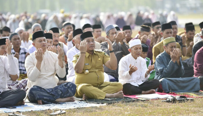 Bupati Luwu Panjatkan doa Hadapi Kekeringan, Bersama Masyarakat Gelar Shalat Istisqa