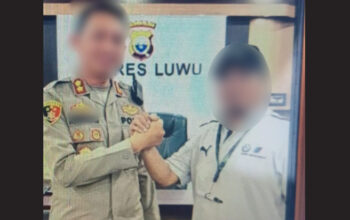 Foto dengan Kapolres Diduga Jadi Andalan Wahyu Cs Lancarkan Aksi PETI di Marinding, AKBP Andrias : Jangan Mudah Terprovokasi