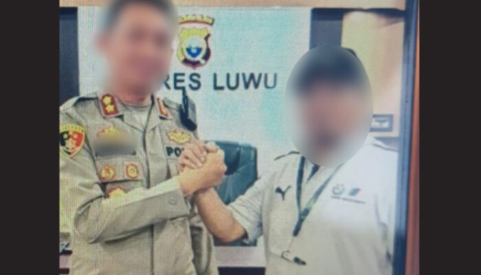 Foto dengan Kapolres Diduga Jadi Andalan Wahyu Cs Lancarkan Aksi PETI di Marinding, AKBP Andrias : Jangan Mudah Terprovokasi